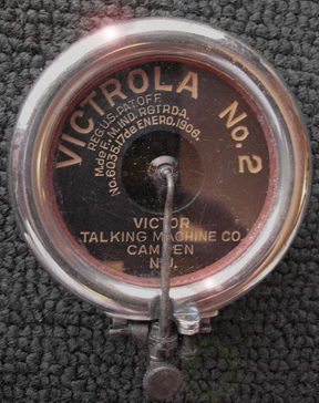 reproducer for records soundbox victrola