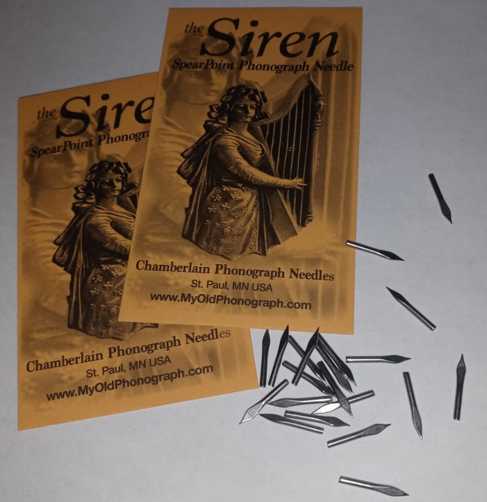 100 SPEAR-TIP Gramophone Needles for Phonographs Victrola & old record players 